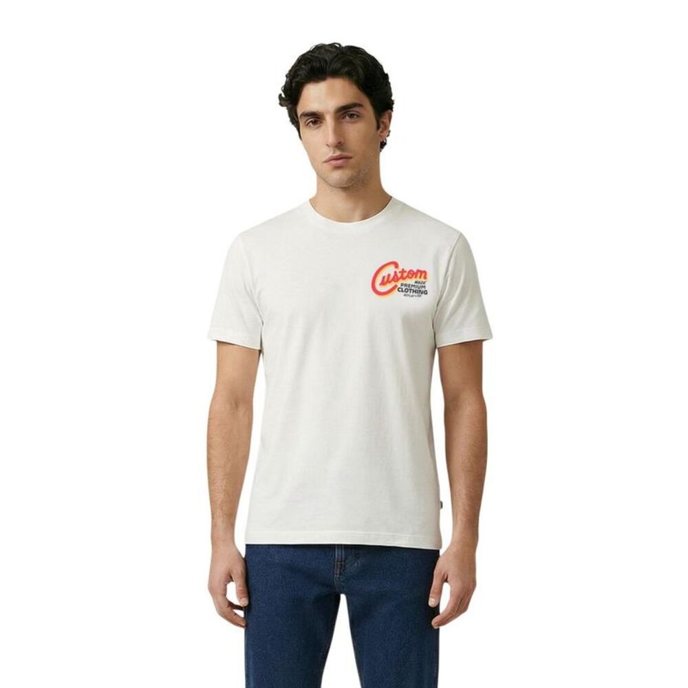 Replay White Cotton Men's T-Shirt